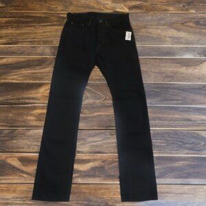 Iron Heart 555S-142OD Overdyed Black Selvedge Denim Jeans 14oz Slim Fit W33 L36